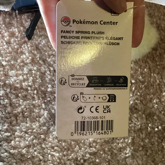 Pokémon center exclusive sprigatito Easter plush NEW WITH TAGS - Picture 4 of 4